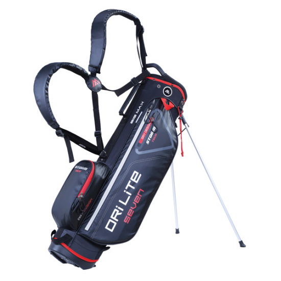 Big Max Dri Lite Seven - Black/Red - Bærebag i gruppen Golfhandelen / Golfbagger / Bærebag hos Golfhandelen Ltd (Dri Lite Seven Black)